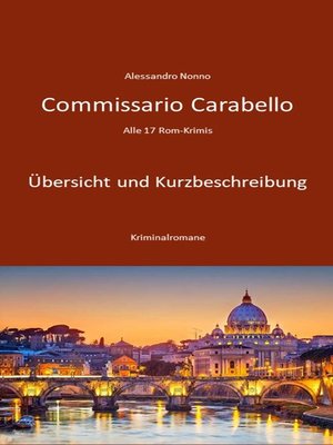 cover image of Übersicht und Kurzbeschreibung aller 17 Krimis